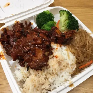Spicy BBQ Chicken Plate