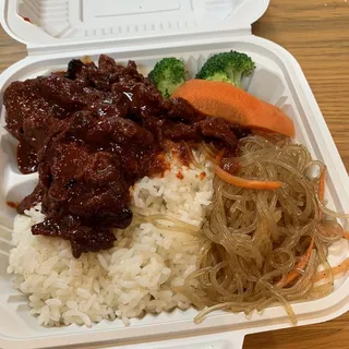 Spicy BBQ Pork Plate