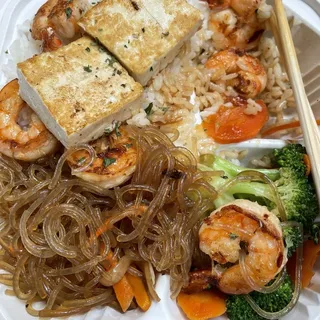Garlic Shrimp Plate