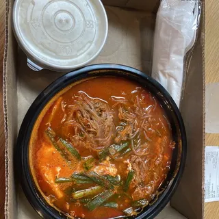 Yukgejang Rice Soup