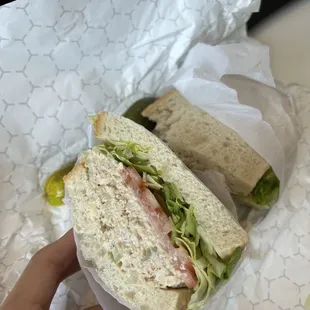 Tuna Salad on Sourdough