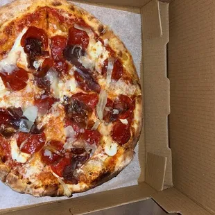 Avezzano with pepperoni