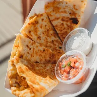Chicken #Quesadilla