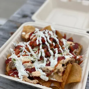 BBQ Pork Nacho