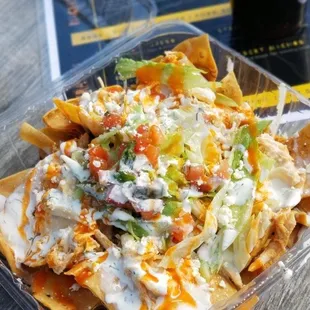 nachos, food