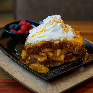 Brunch is served 7 days a week at our Downtown location. Enjoy breakfast favorites like French Toast.