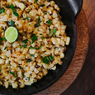 Grilled Mexican Corn off the Cobb