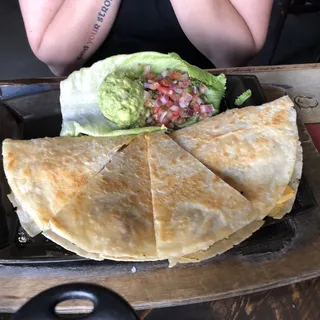 Vegan Chick'n Quesadilla