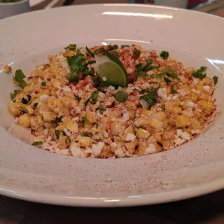 Grilled Mexican Corn off the Cobb