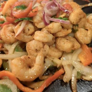 Grilled Shrimp Fajitas