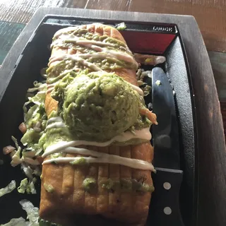 Vegan Chick'n Chimichanga