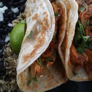Vegan Chick'n Tacos