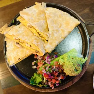 Vegan Chick'n Quesadilla