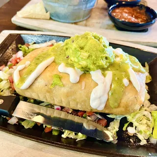 Vegan Chick'n Chimichanga