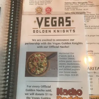 Golden Knights Nacho