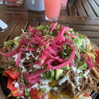 Pork Carnitas Nacho
