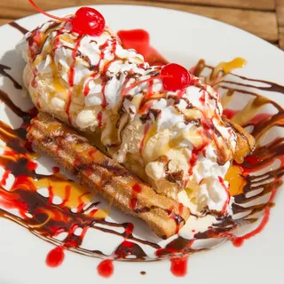 Churro Sundae
