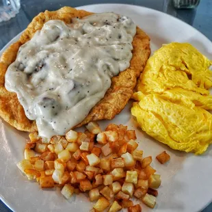 Fry bread breakfast