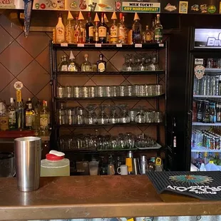 Great little beverage area.