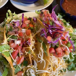 Tacos fried shell