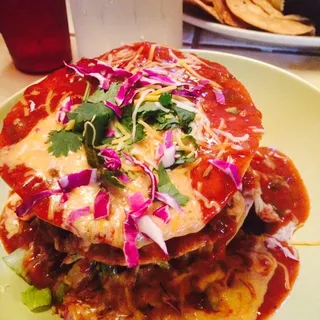 Crispy Enchilada Stack
