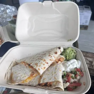 Chicken quesadilla