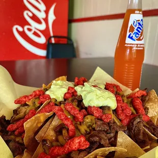 Flaming Hot Nachos