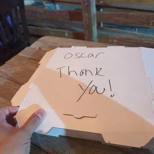 Empty box after I ate everything