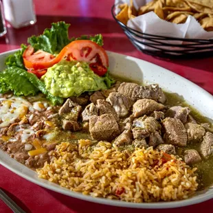 Chile Verde Steak