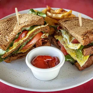 Egg Ham Cheese Sandwich