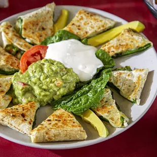 Roasted Chile Cheese Quesadilla