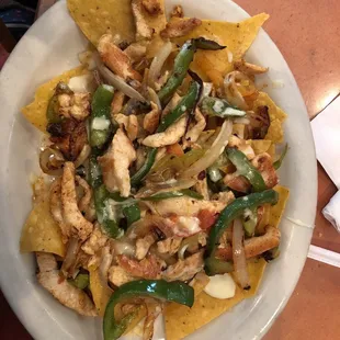 Nachos fajitas