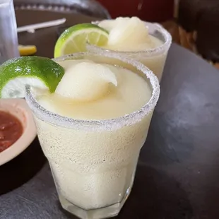 Frozen margaritas.