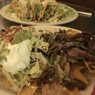 Tacos and Nachos