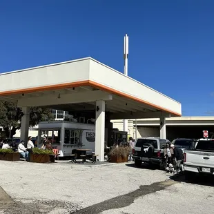 Food truck lot. Also available is a coffee truck , burger truck, and churro truck.