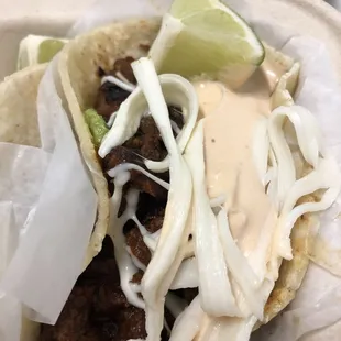 Bistec taco