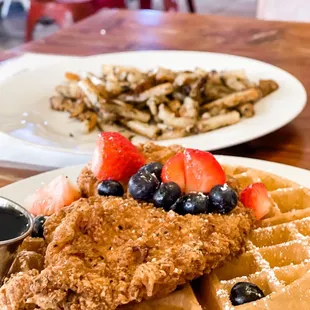 Chicken &amp; Waffles*