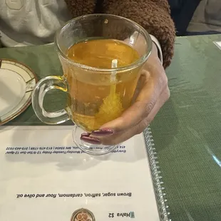 Saffron tea