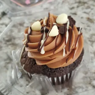 Triple Chocolate Cupcake