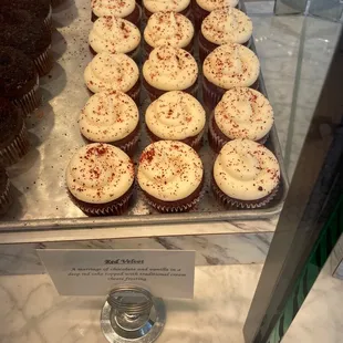 Red velvet cupcakes