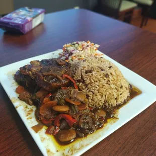 Oxtails Red beans and Rice