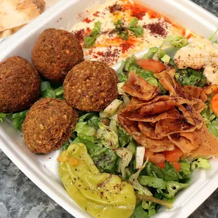 Falafel plate