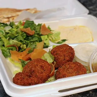 Falafel Plate (to go)