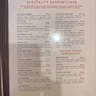 Specialty