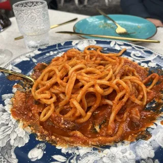 Bucatini amatriciana