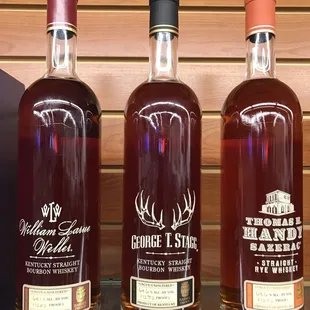 Very limited antique bourbons