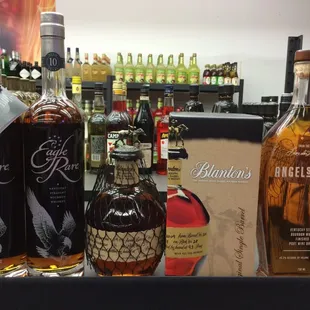 Great bourbon section