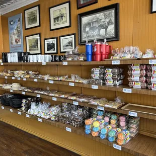 a variety of baked goods