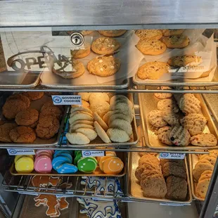 Variety of sweets.