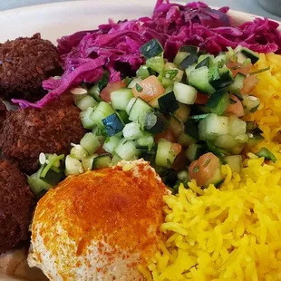 Falafel plate